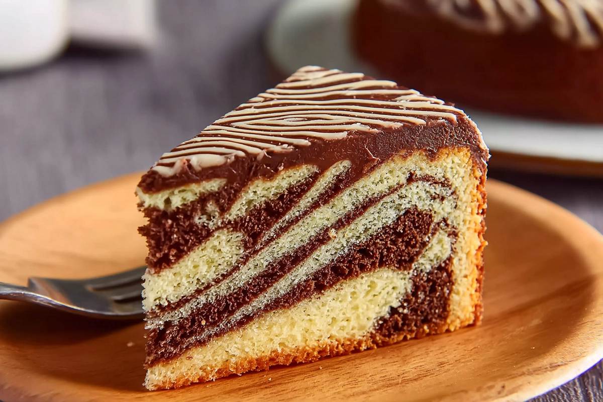 gâteau zèbre