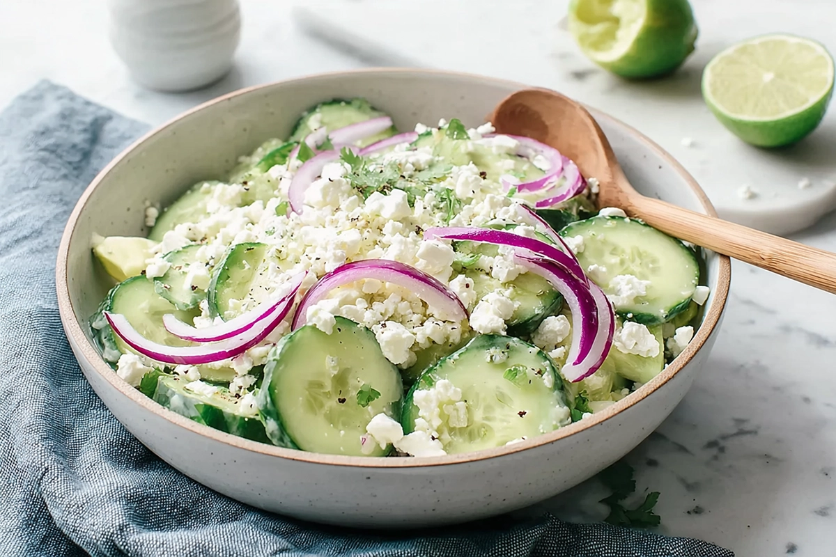 salade de concombre