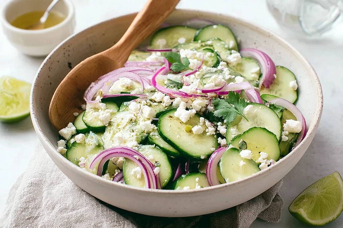 salade de concombre