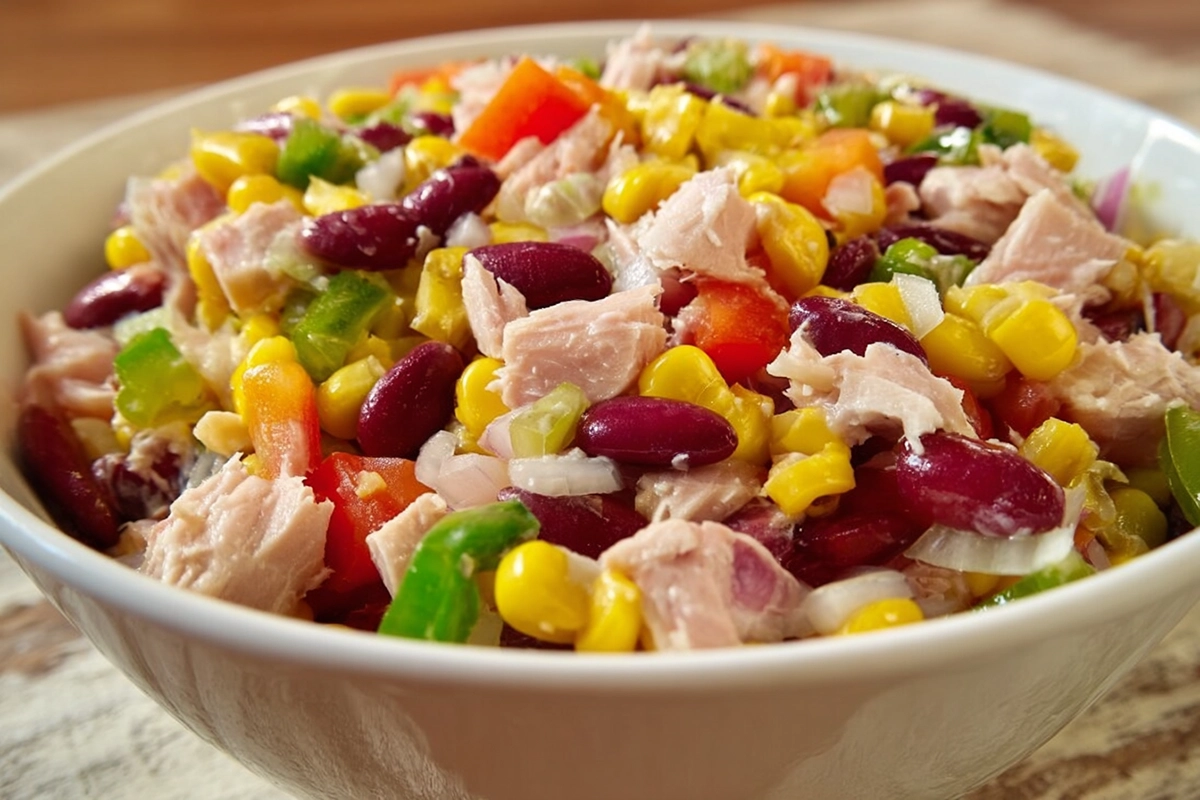 salade mexicaine au thon
