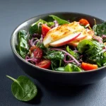 salade saumon fumé