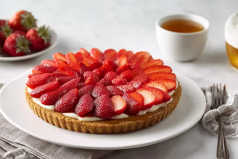 tarte aux fraises