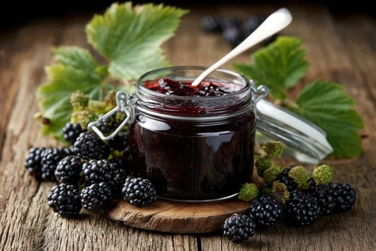 Confiture de mûres sauvages