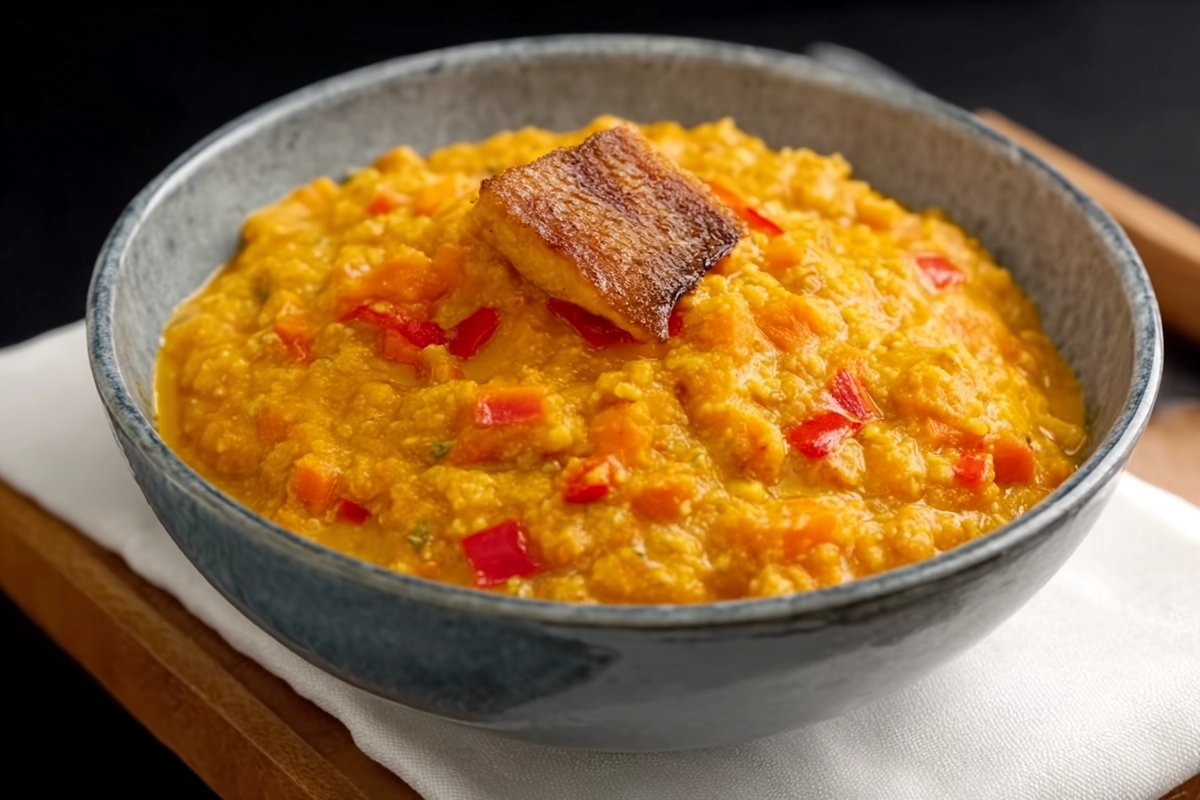 Dahl de lentilles corail