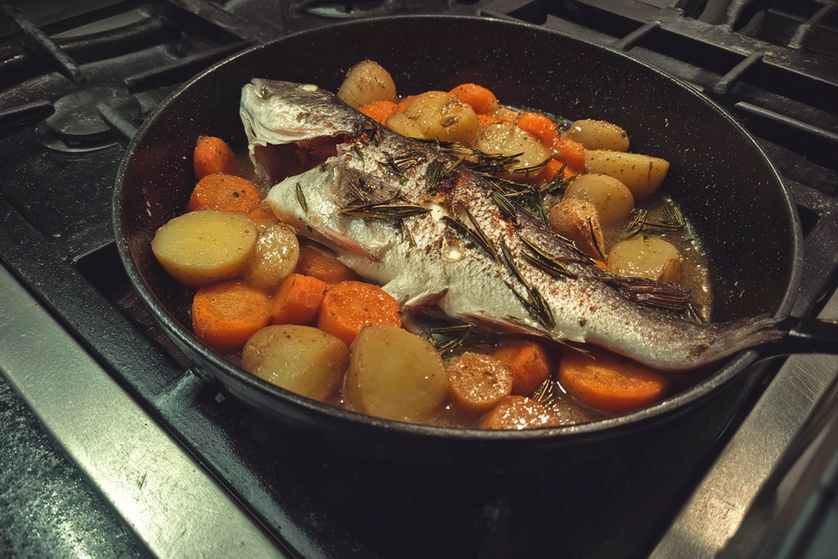 Dorade au four