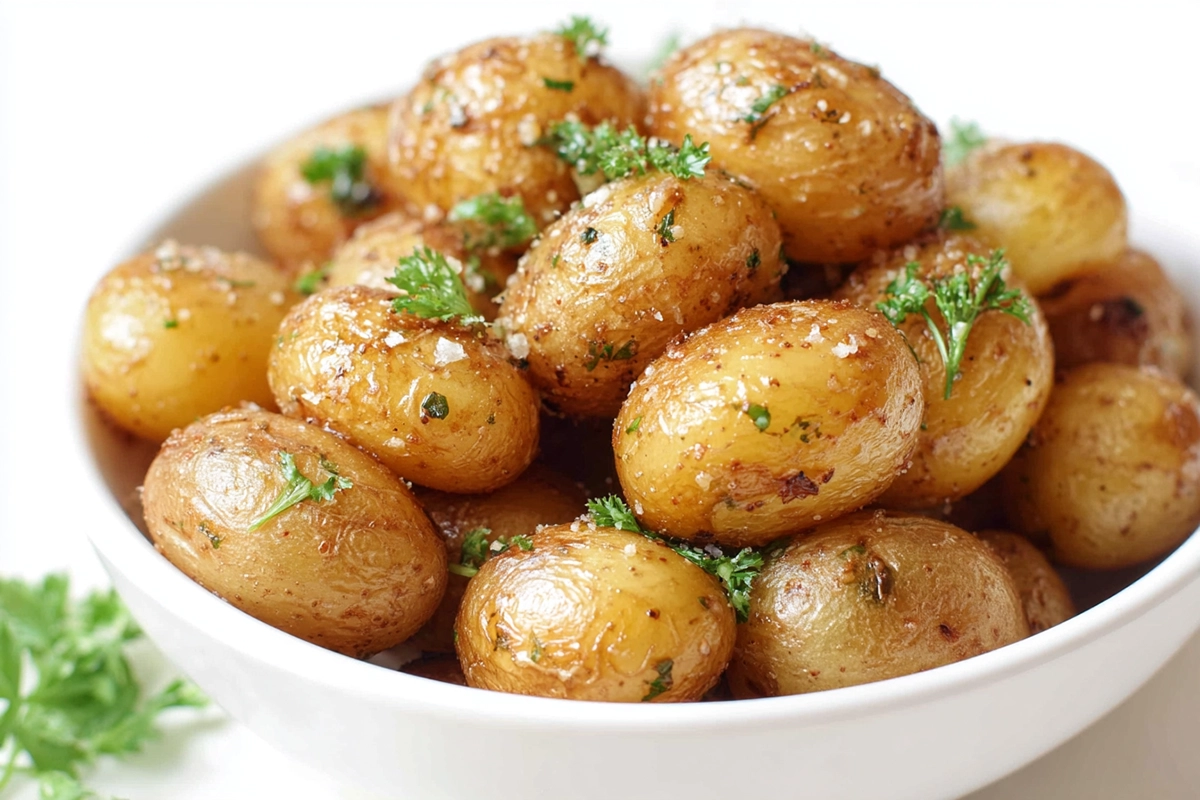Pommes de terre grenaille au fou