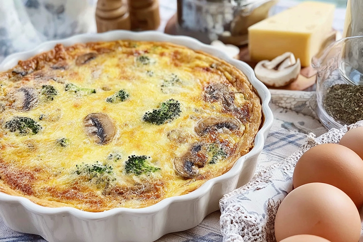 Quiche sans pâte