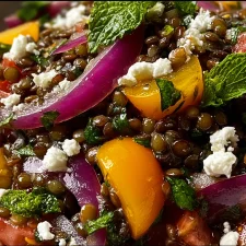 Salade de lentilles