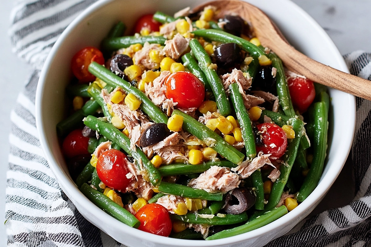 Salade De Haricots Verts Au Thon