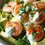 salade de crevettes crémeuse