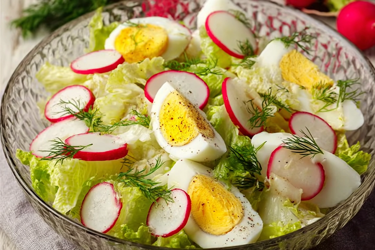 Salade iceberg croquan