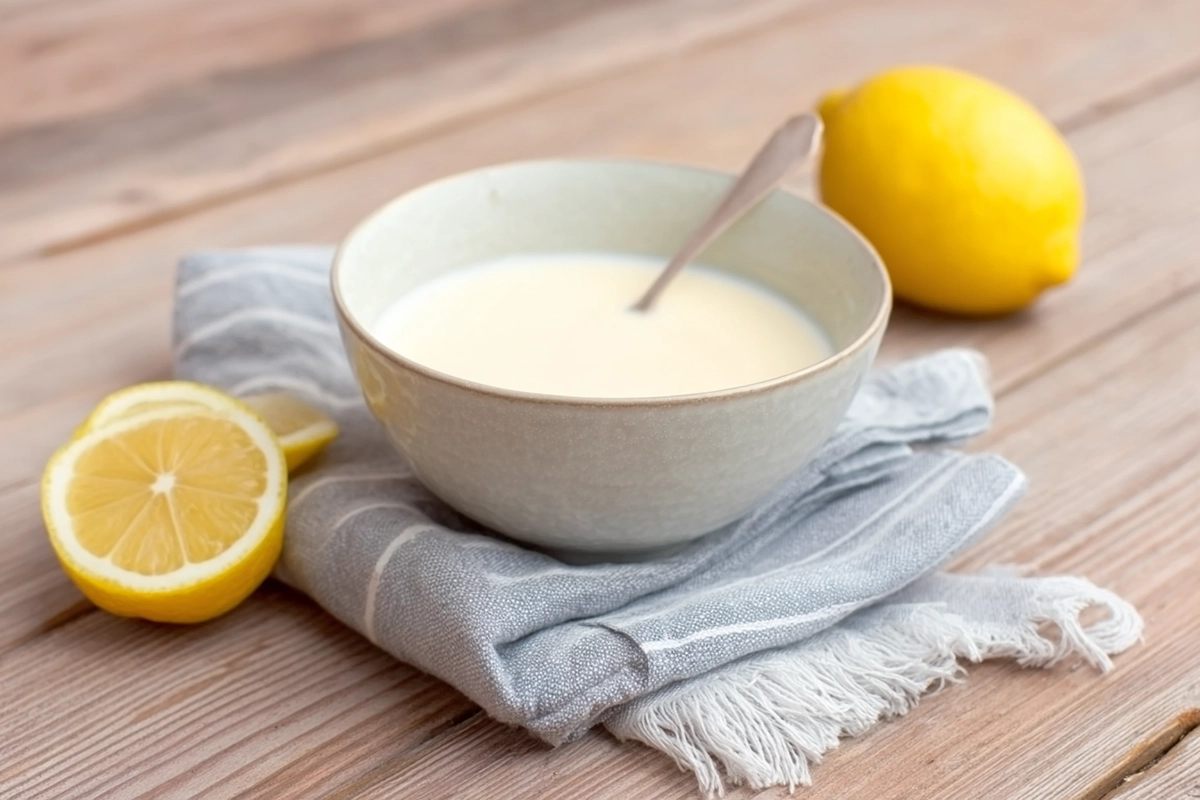 Sauce au beurre citronn