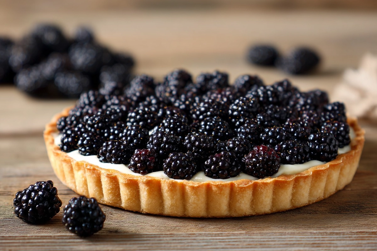 Tarte aux mûres facil