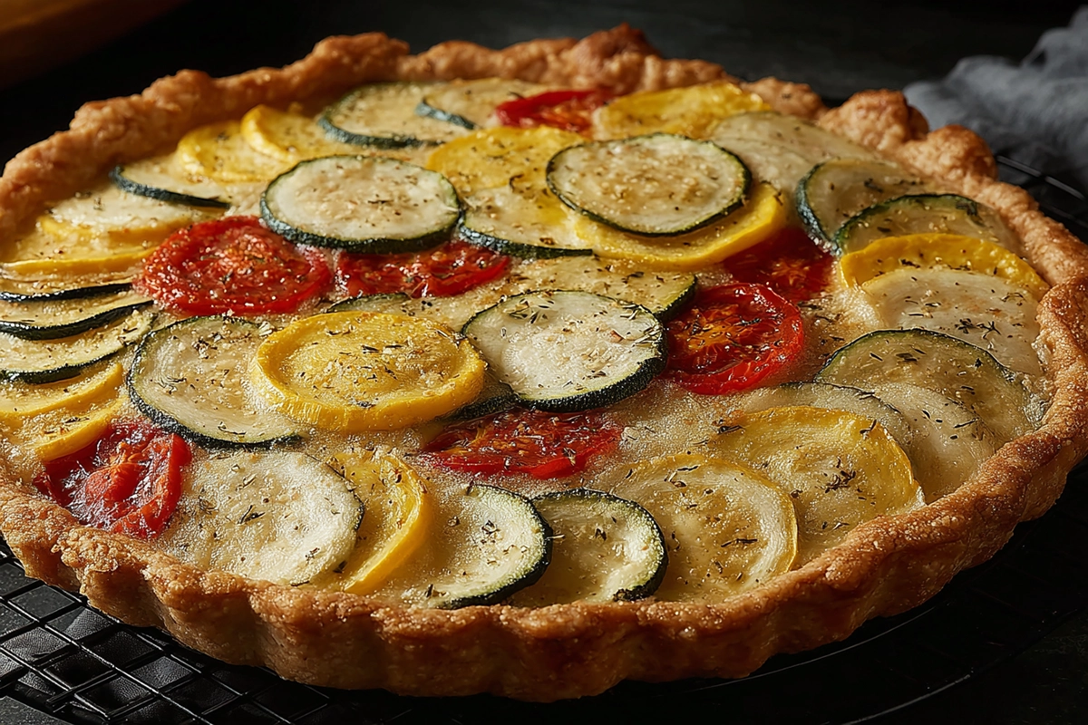 Tarte légumes parmesa