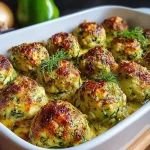 boulettes de courgettes au four