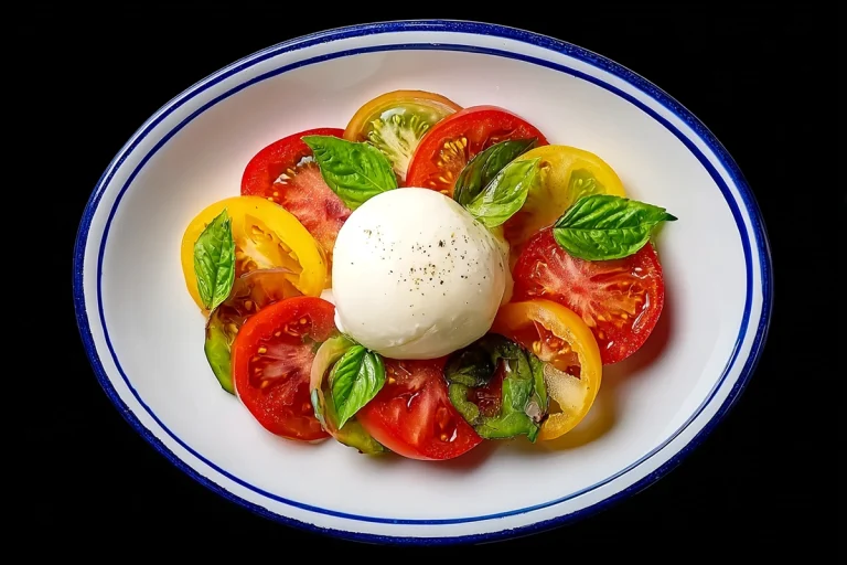 burrata tomates