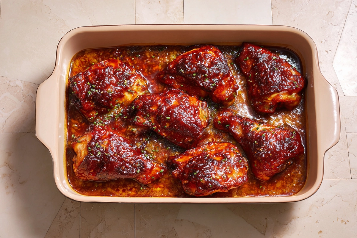 hauts de cuisses de poulet au four