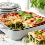lasagnes épinards chèvre