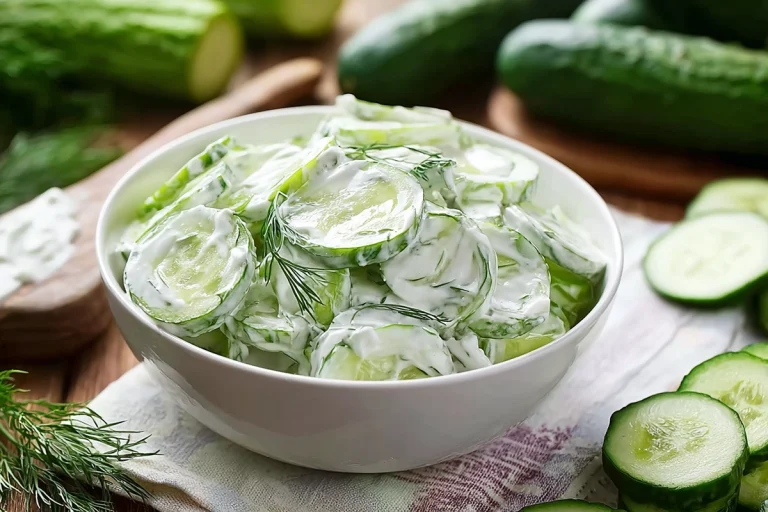 salade de concombre au yao
