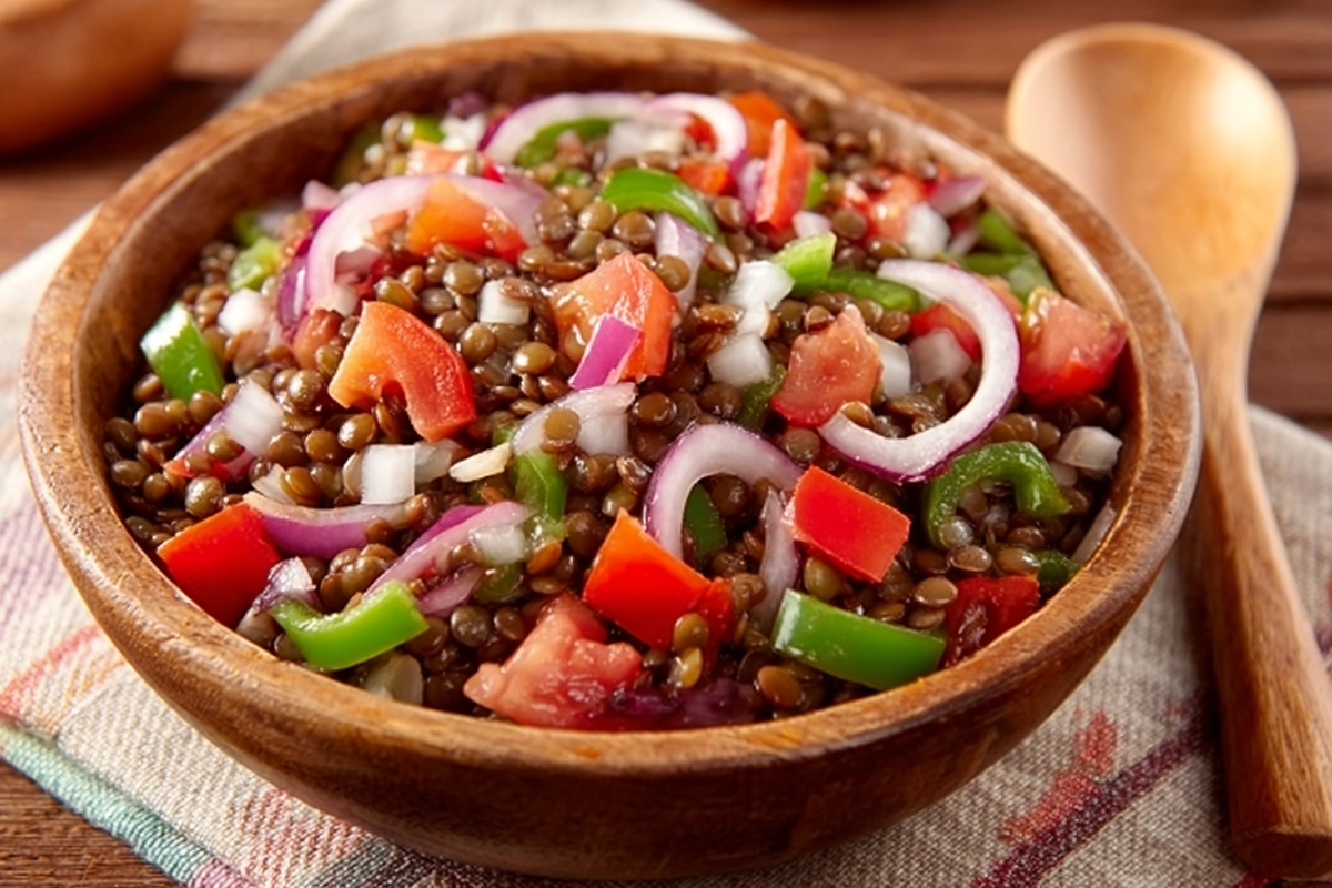 salade de lentilles corail