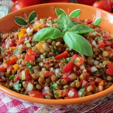 Salade de lentilles