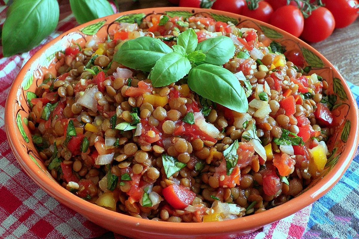 salade de lentilles pour faire le plein d'énergie