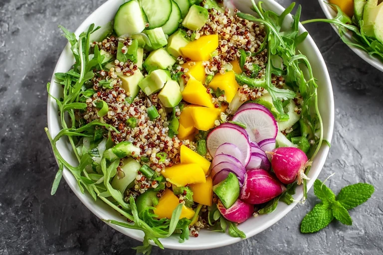 salade de quinoa printanière