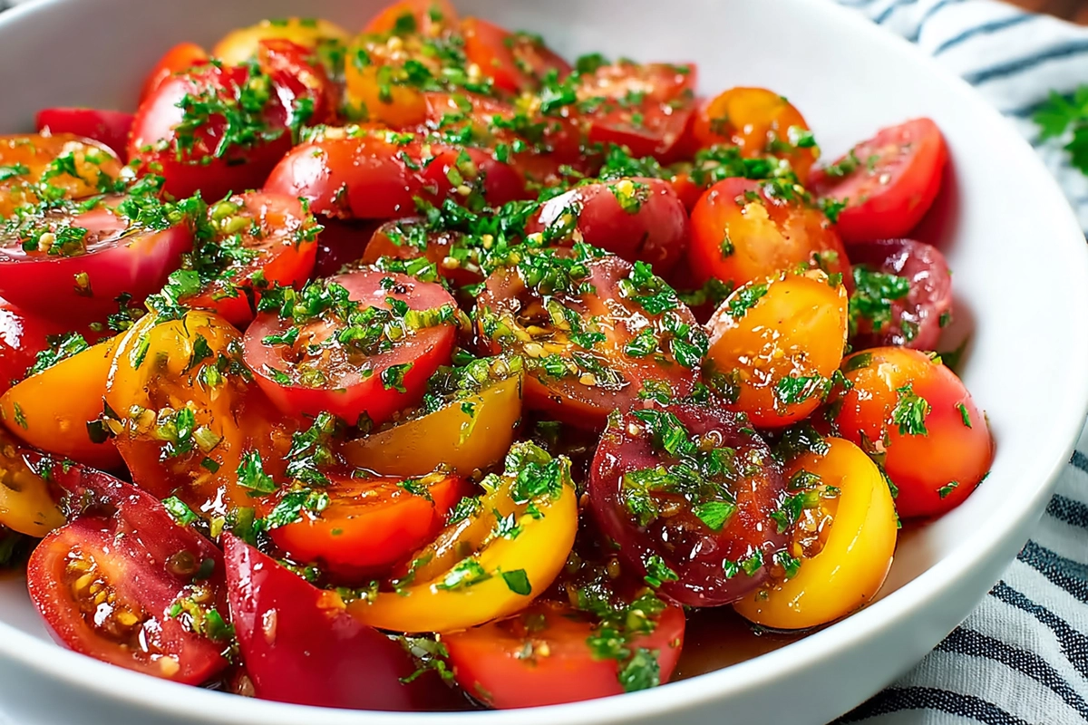 salade libanaise tomate