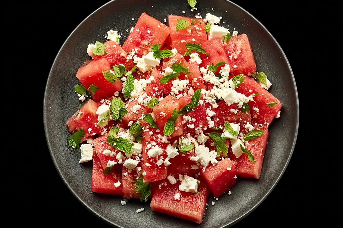 salade pastèque feta