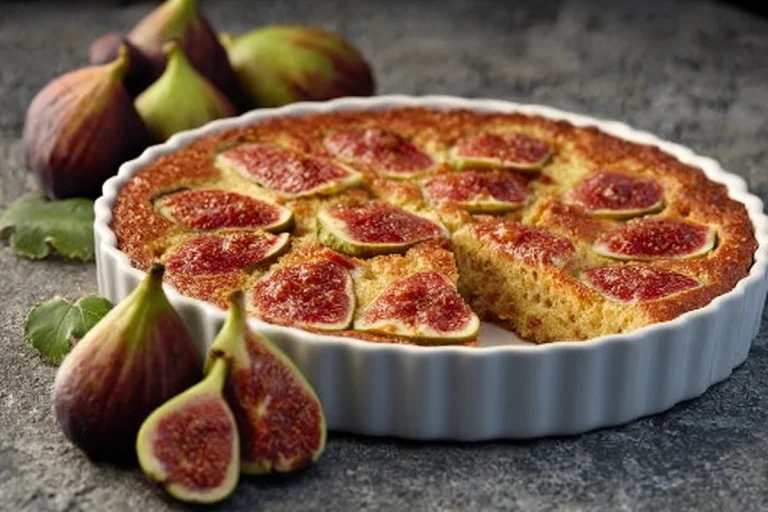 tarte aux figues et crème d’amande