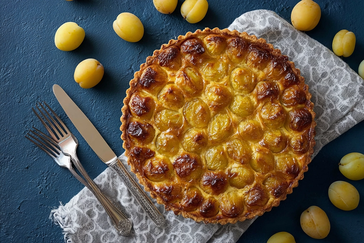 tarte aux mirabelles