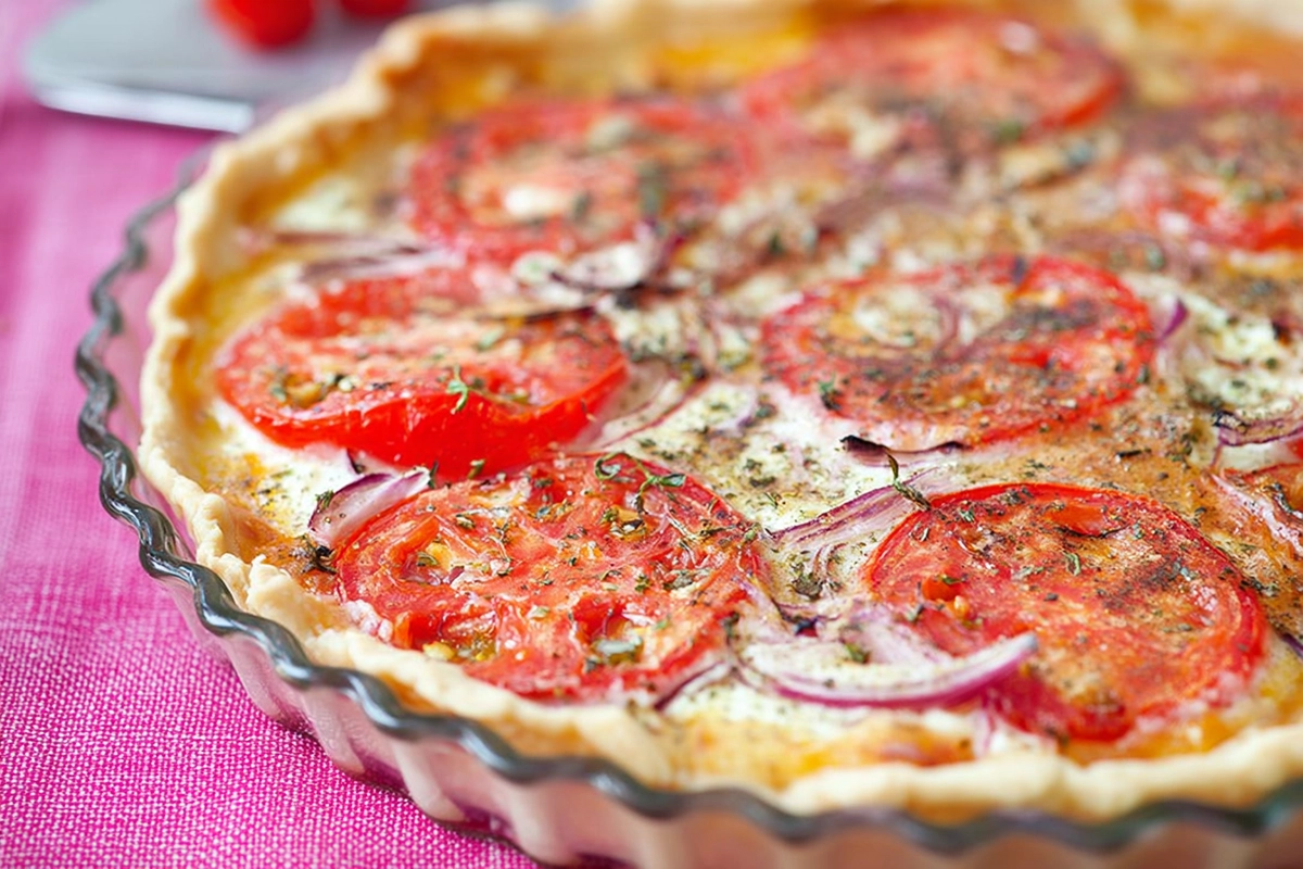 tarte fine tomates mozza