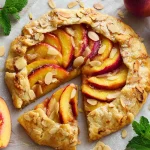 tarte rustique aux nectarines