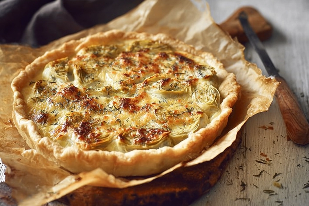 tarte salée chèvre mie