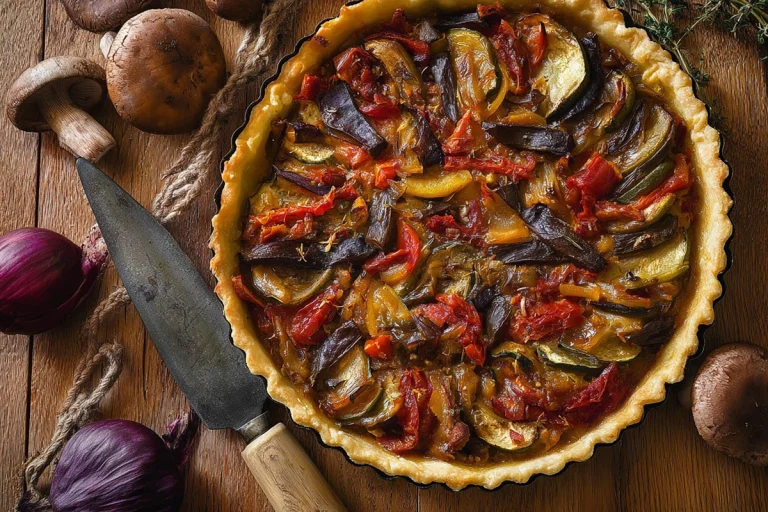 tarte salée légumes