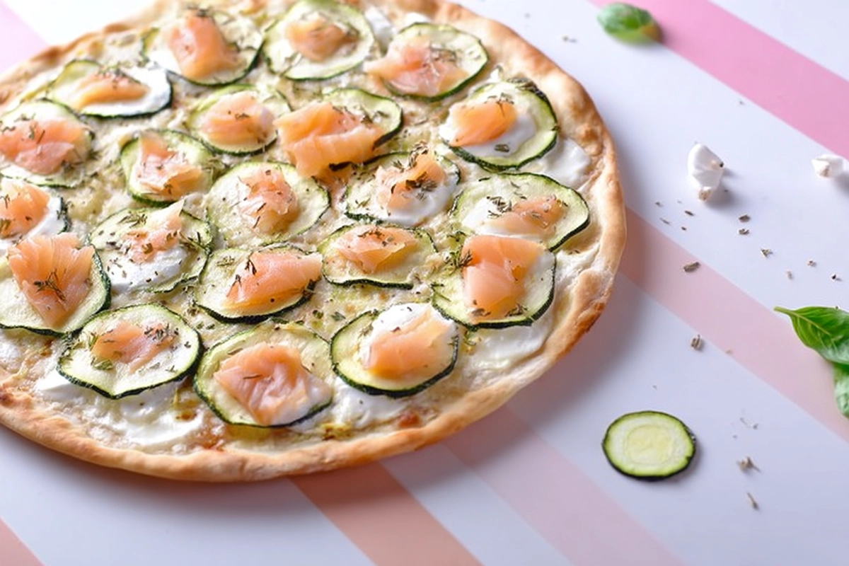 tarte saumon courgette