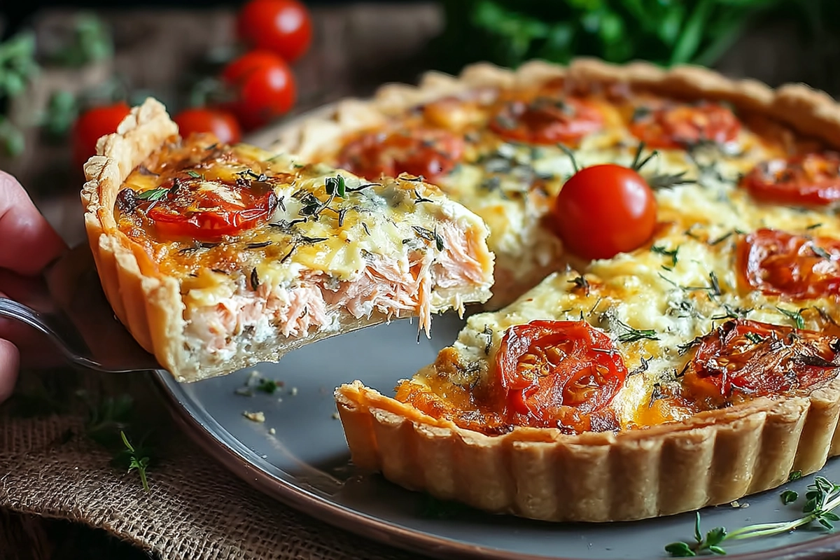 tarte thon moutarde
