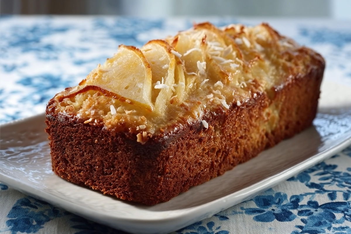 CAKE AUX AMANDES ET AUX FRUITS AU SIRO