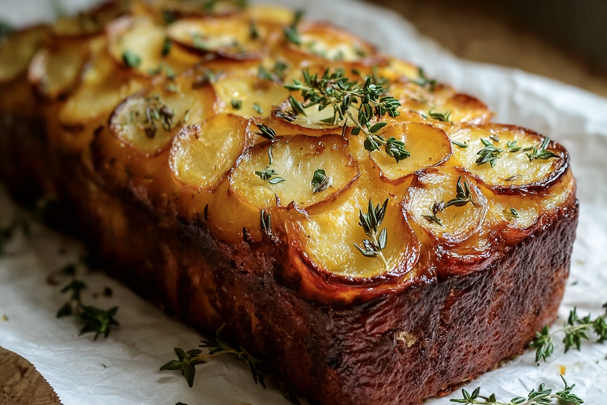 CAKE AUX OIGNONS CARAMÉLISÉS ET FROMAG