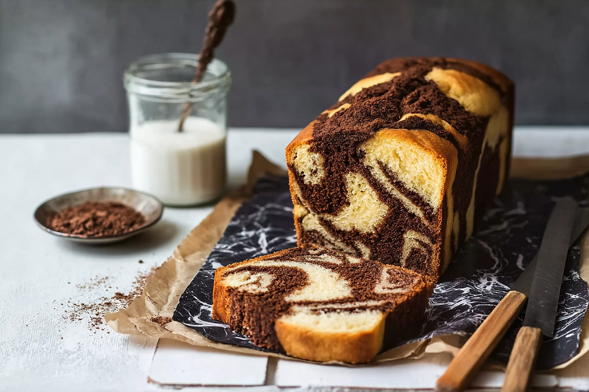 Cake Marbré Très Moelleux