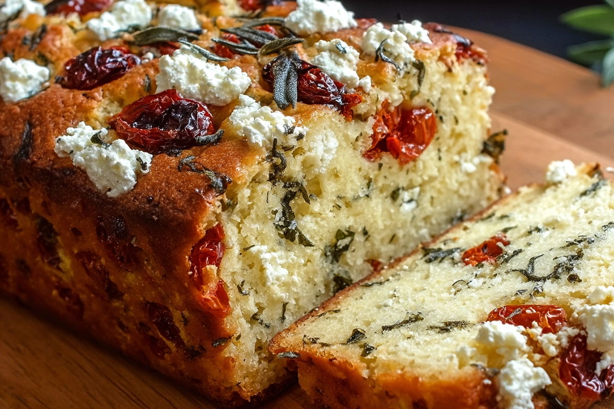 cake salé tomates séchées