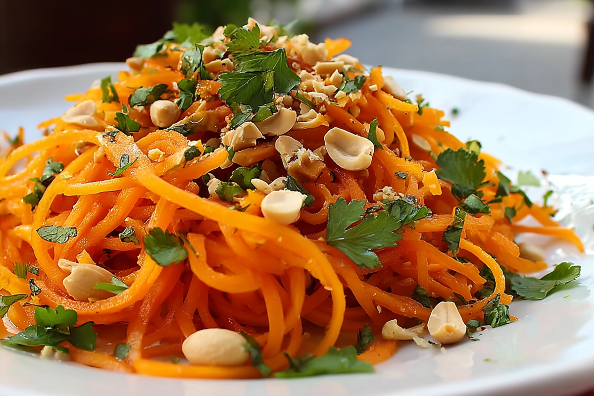 Carottes râpées vietnamienn