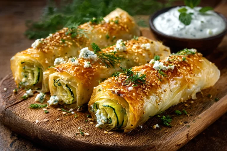 Cigares de courgette