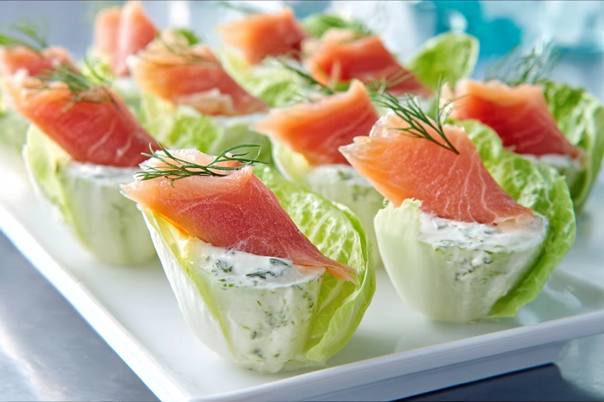 Endives farcies au saumon fumé