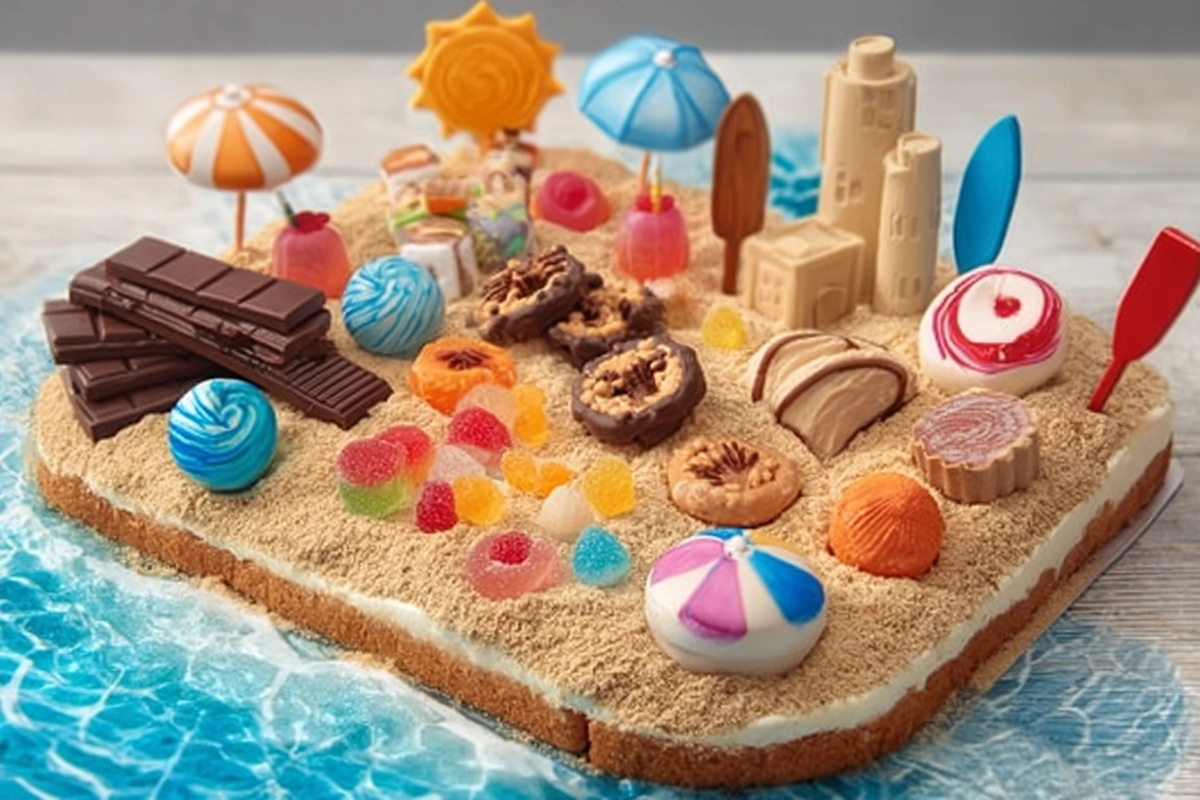 Gâteau abricots à la plag