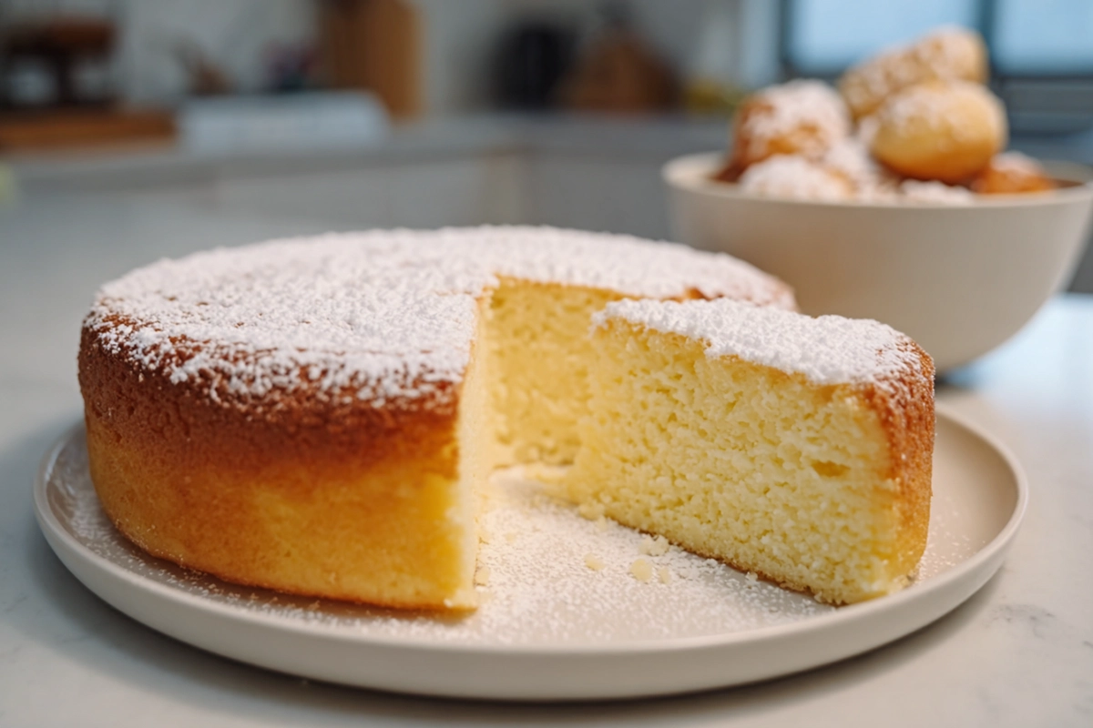 Gâteau au fromage blanc moelleu