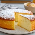 Gâteau au fromage blanc moelleux