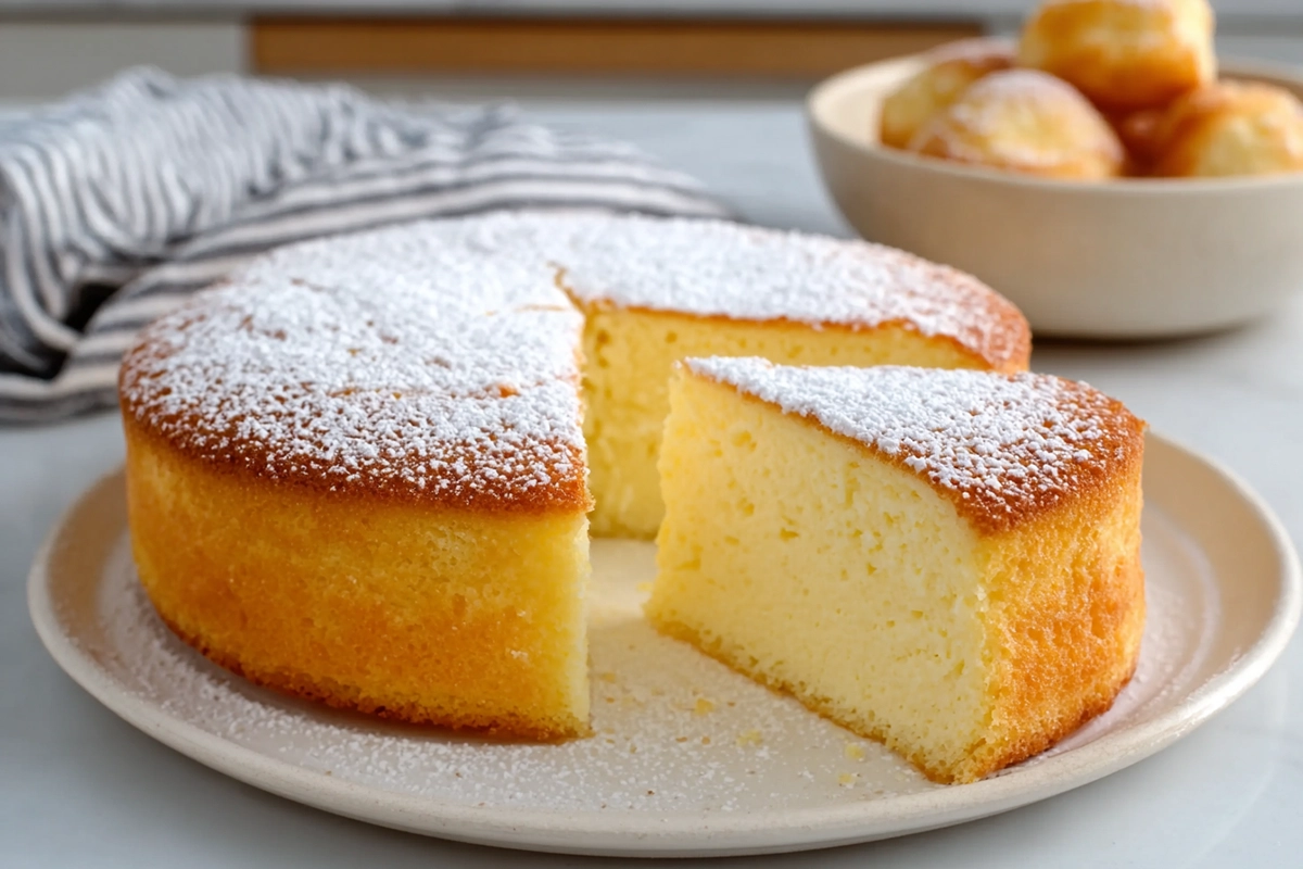 Gâteau au fromage blanc moelleux
