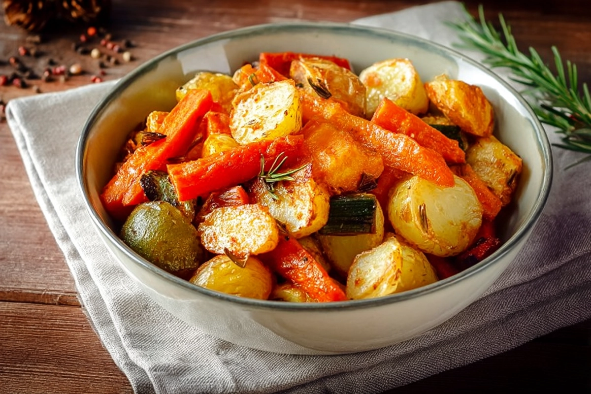 Légumes rôtis au four facil