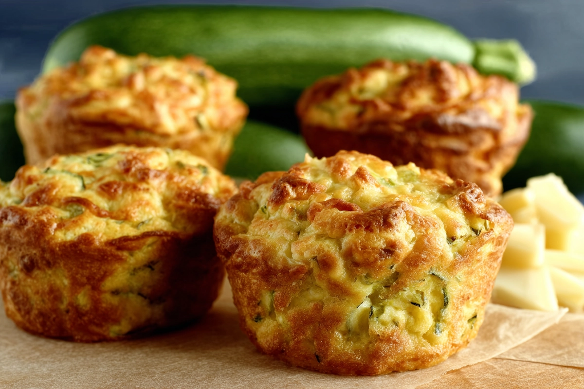 moelleux chèvre courgette